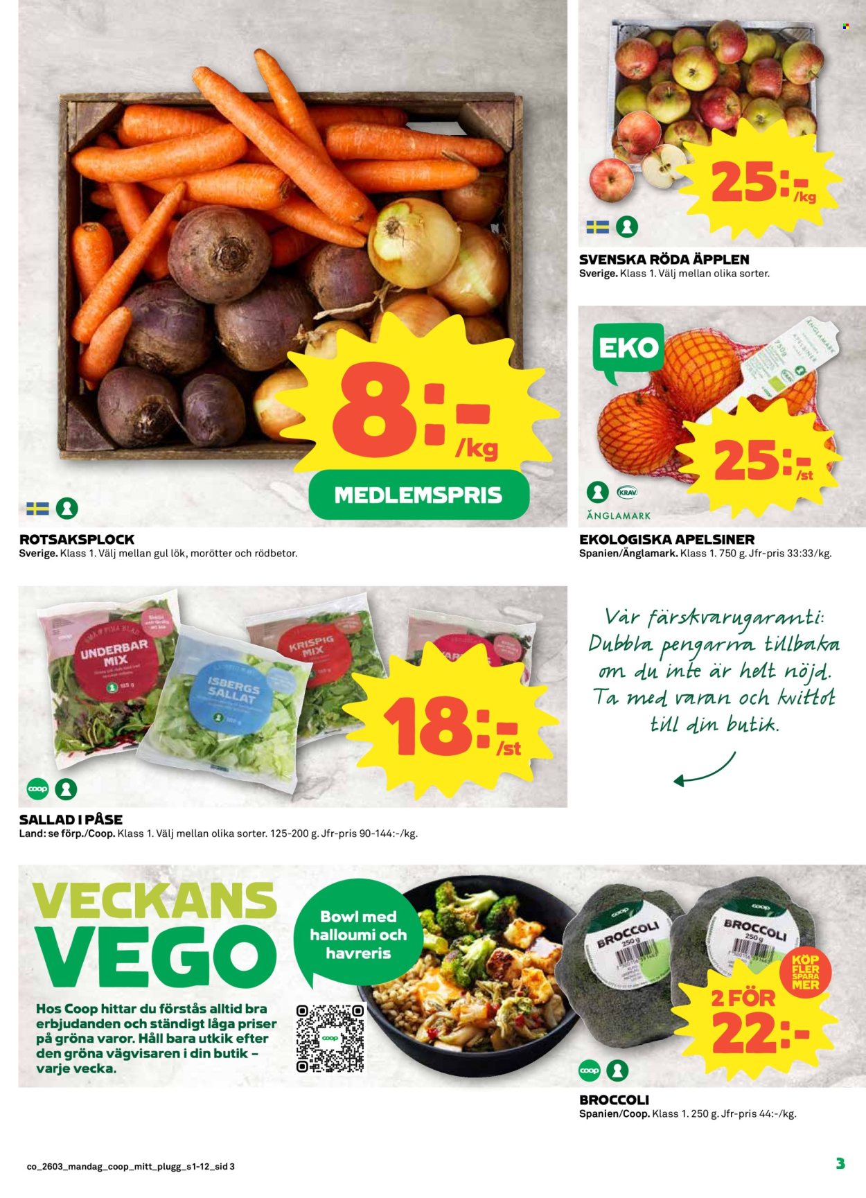 Coop reklamblad - 12/1 2026 - 18/1 2026. Sida 3