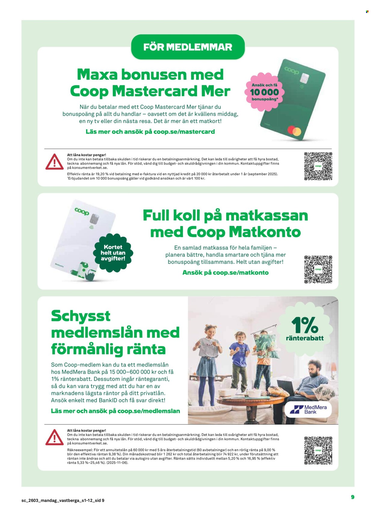 Stora Coop reklamblad - 12/1 2026 - 18/1 2026. Sida 9