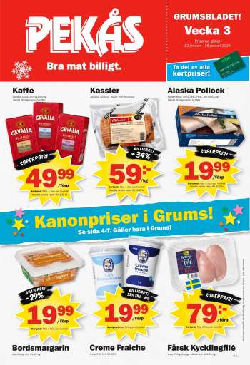 Pekås reklamblad - 12/1 2026 - 18/1 2026.