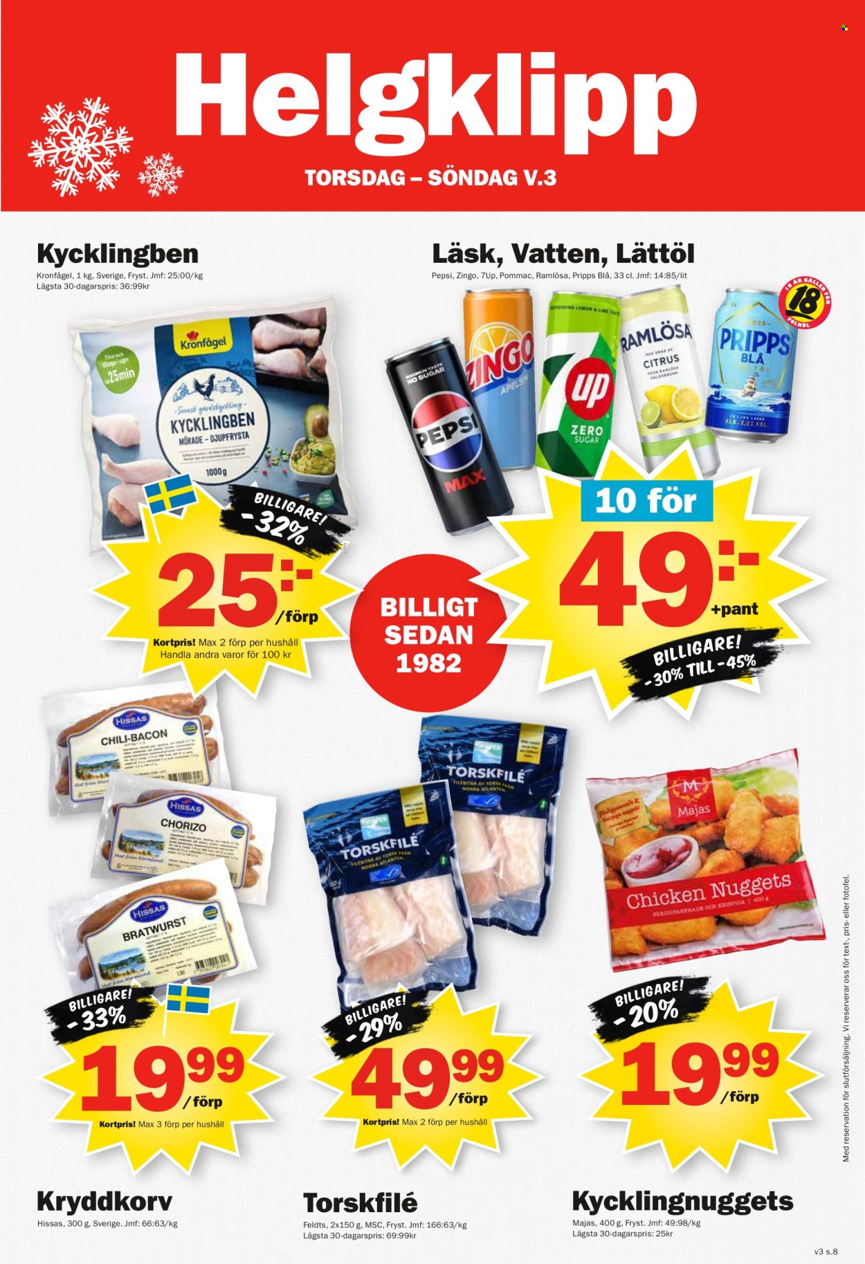 Pekås reklamblad - 12/1 2026 - 18/1 2026. Sida 8