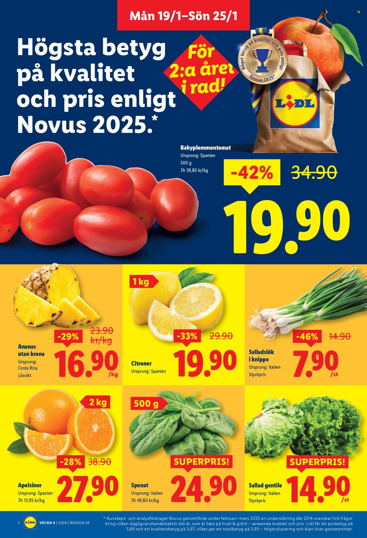 Lidl reklamblad - 19/1 2026 - 25/1 2026. Sida 2