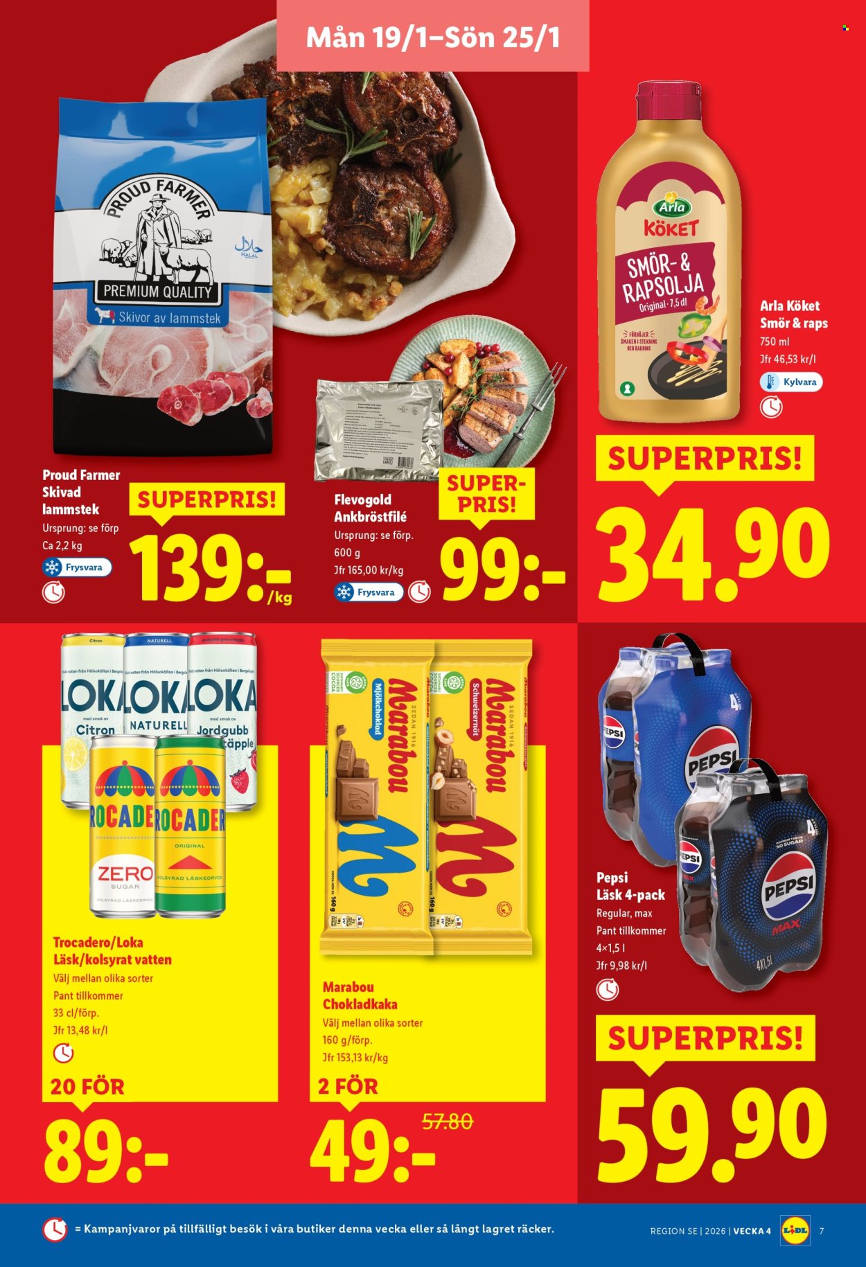 Lidl reklamblad - 19/1 2026 - 25/1 2026. Sida 7