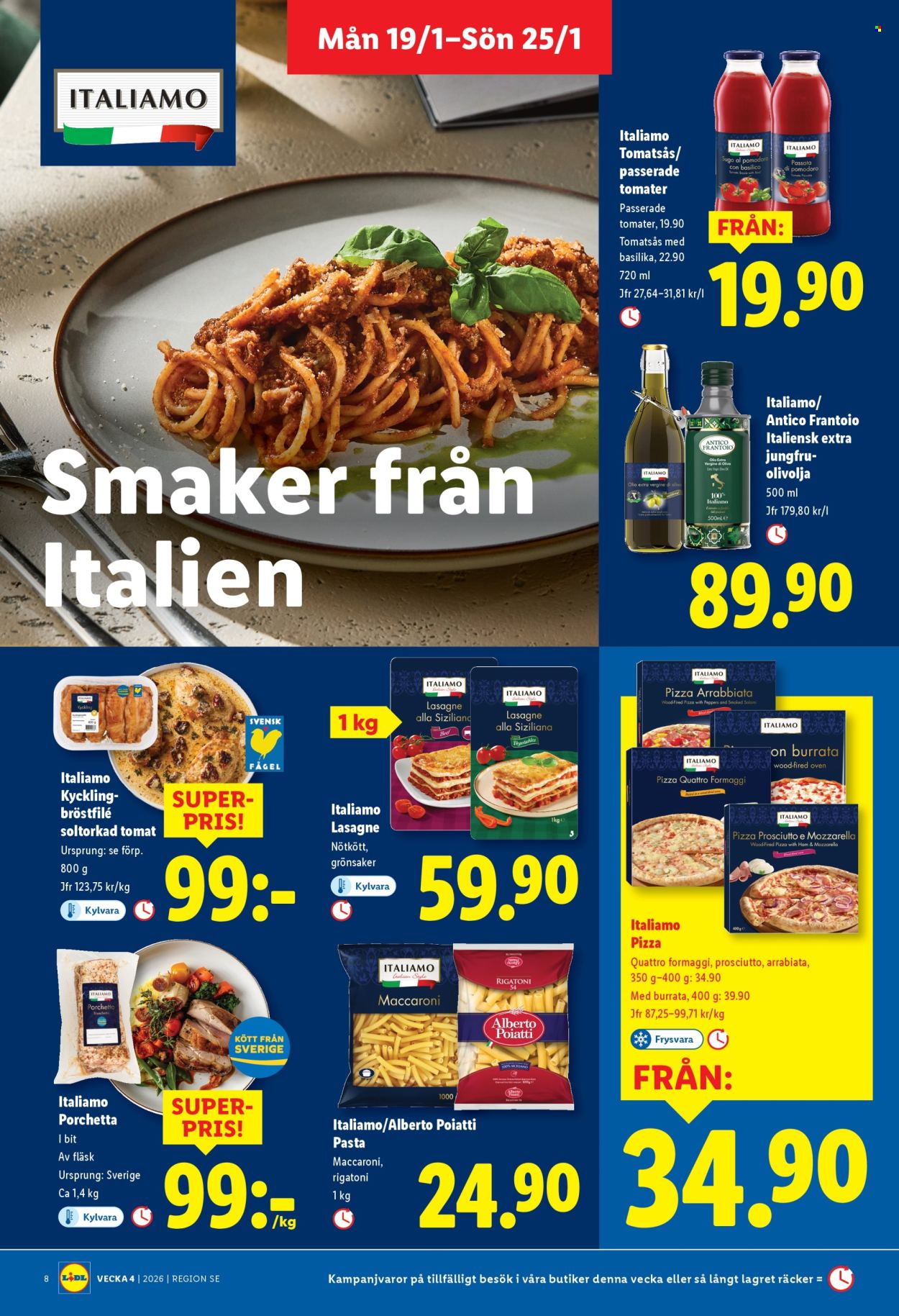 Lidl reklamblad - 19/1 2026 - 25/1 2026. Sida 8
