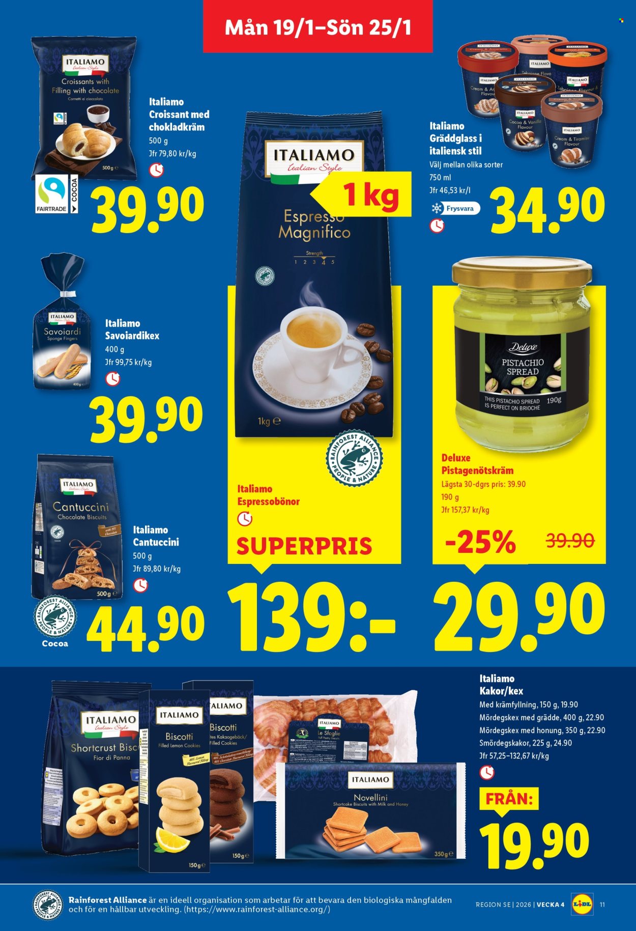 Lidl reklamblad - 19/1 2026 - 25/1 2026. Sida 11