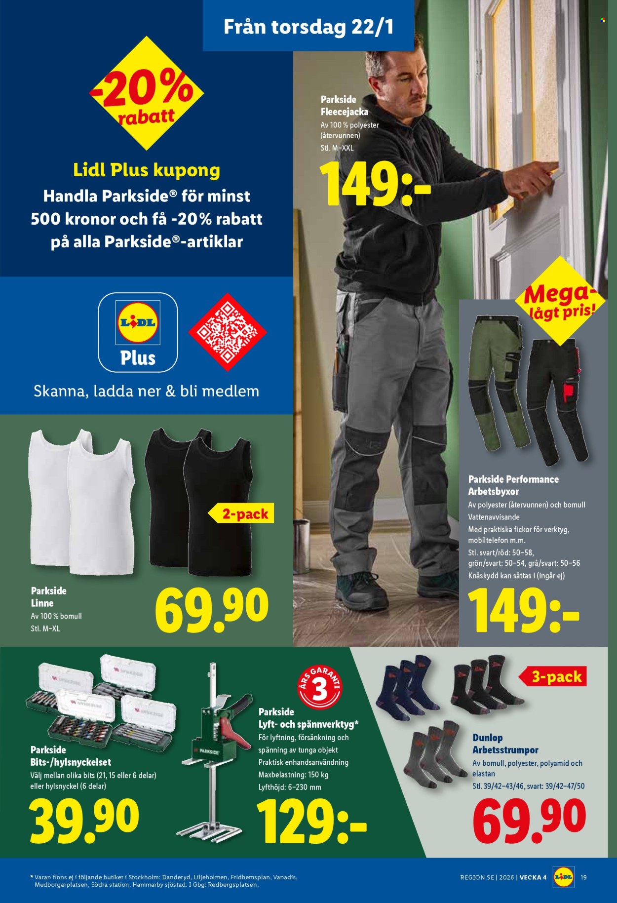 Lidl reklamblad - 19/1 2026 - 25/1 2026. Sida 22