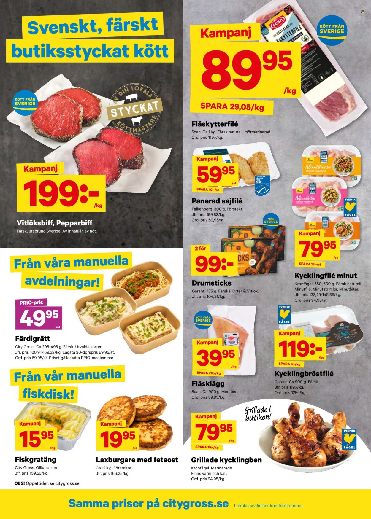 City Gross reklamblad - 12/1 2026 - 18/1 2026. Sida 2