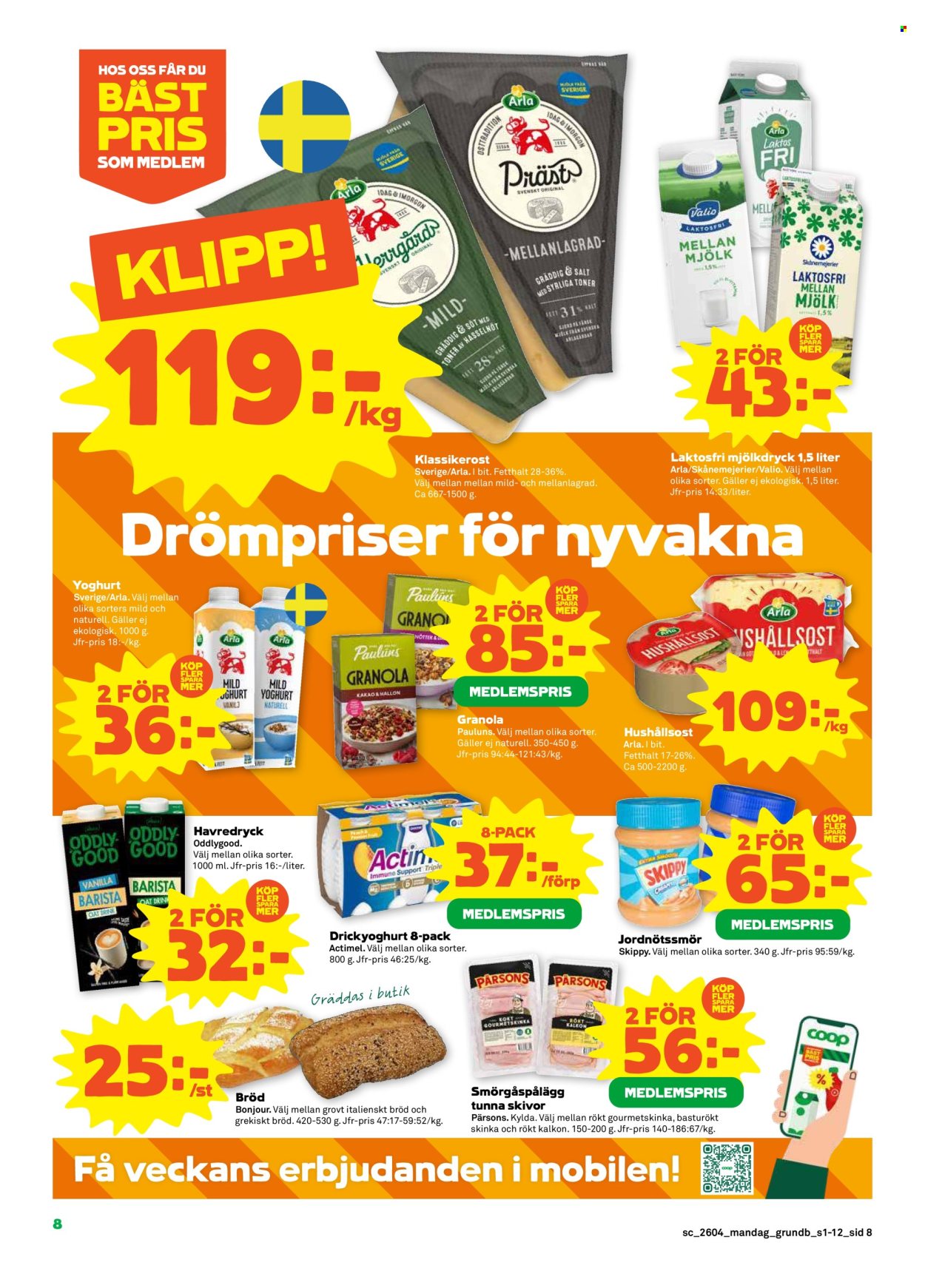Stora Coop reklamblad - 19/1 2026 - 25/1 2026. Sida 8
