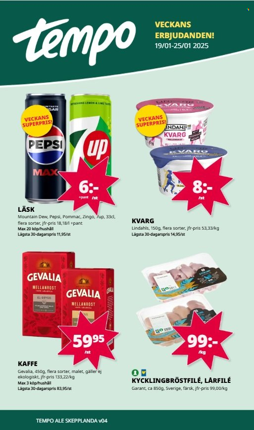 Tempo reklamblad - 19/1 2026 - 25/1 2026. Sida 1