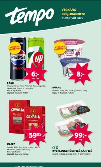 Tempo reklamblad - 19/1 2026 - 25/1 2026.