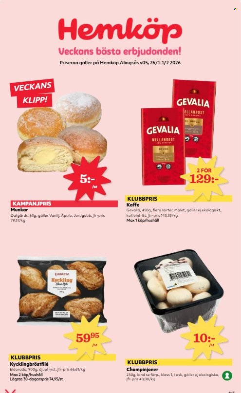Hemköp reklamblad - 26/1 2026 - 1/2 2026. Sida 1