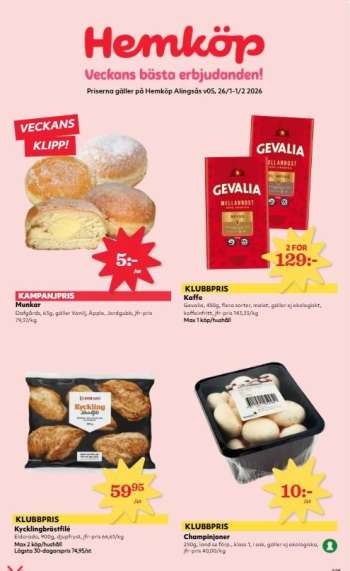 Hemköp reklamblad - 26/1 2026 - 1/2 2026.
