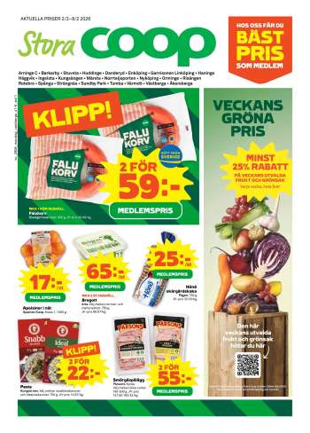 Stora Coop reklamblad - 2/2 2026 - 8/2 2026.