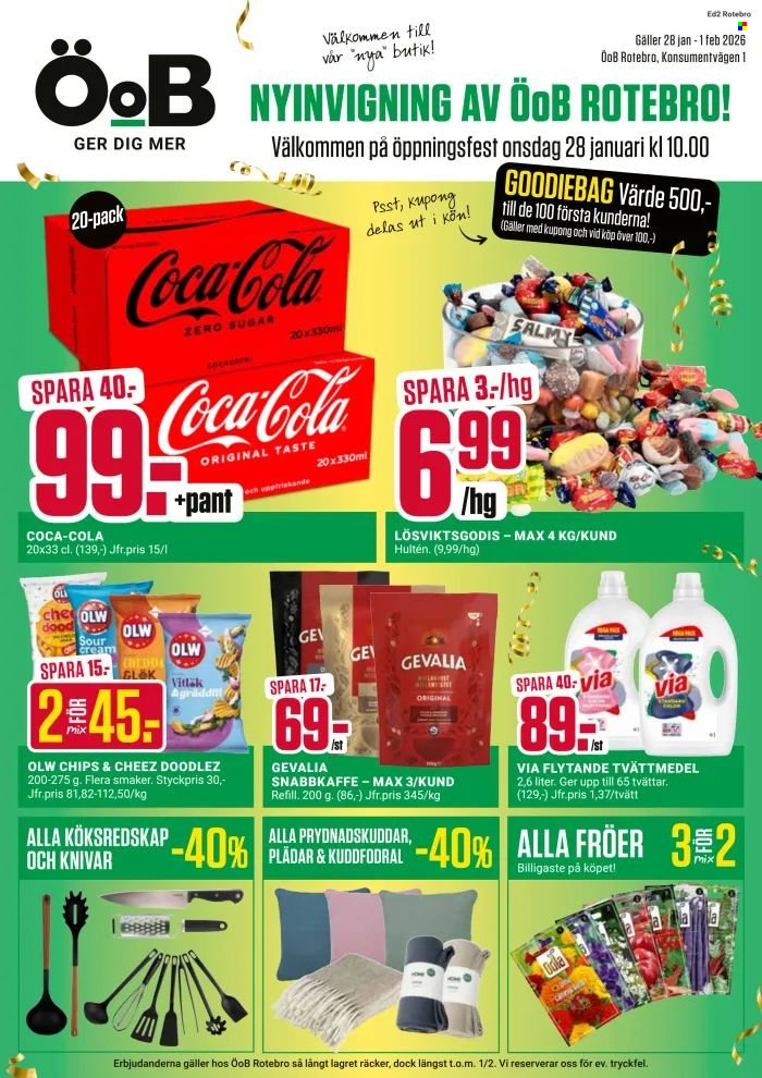 ÖoB reklamblad - 29/1 2026 - 1/2 2026. Sida 1