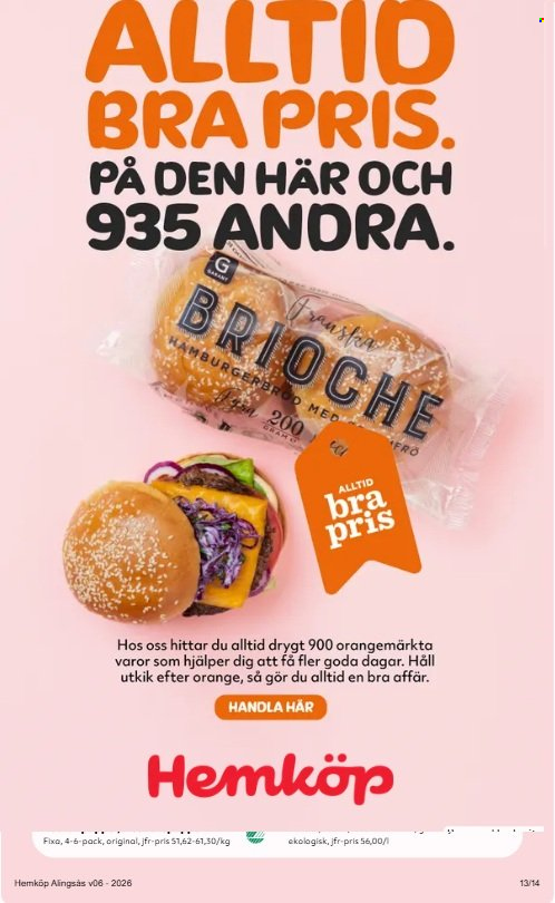 Hemköp reklamblad - 2/2 2026 - 8/2 2026. Sida 14