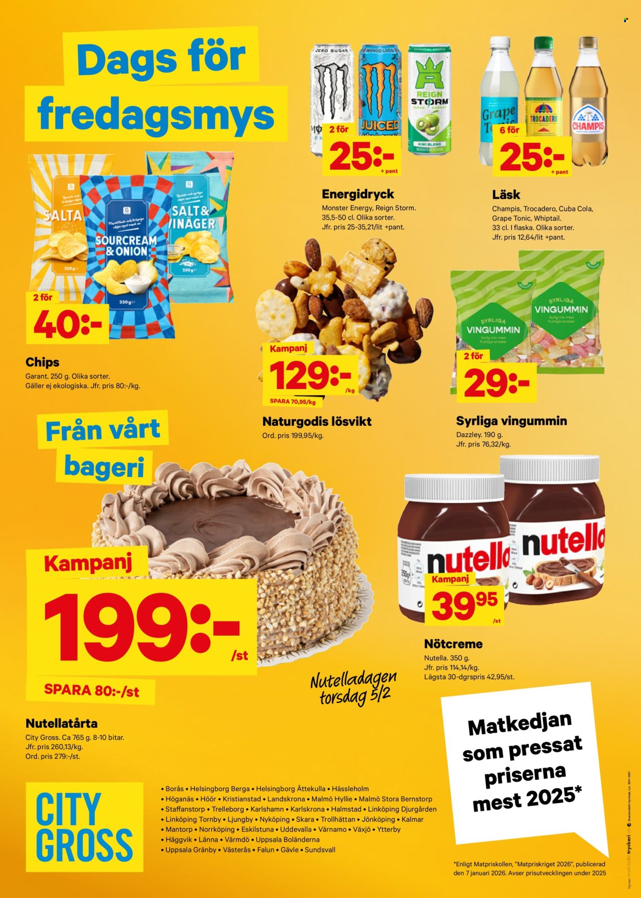 City Gross reklamblad - 2/2 2026 - 8/2 2026. Sida 9