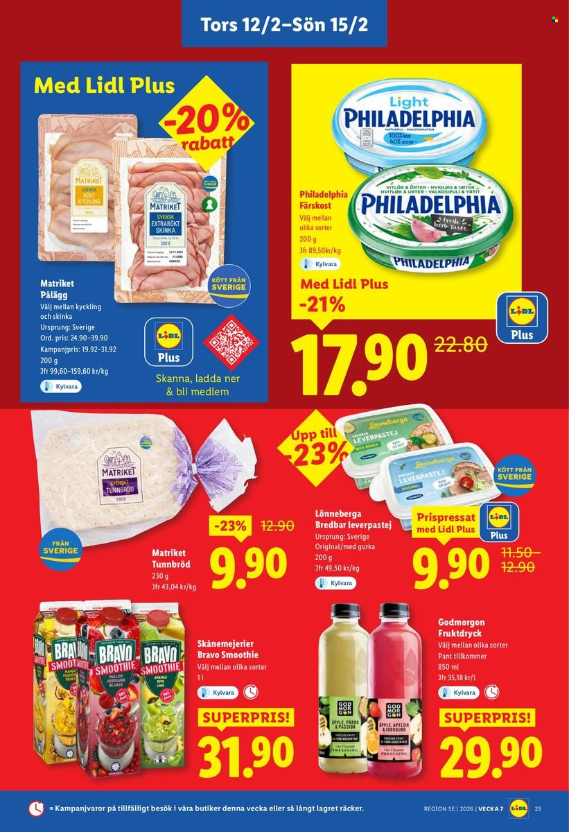 Lidl reklamblad - 9/2 2026 - 15/2 2026. Sida 28