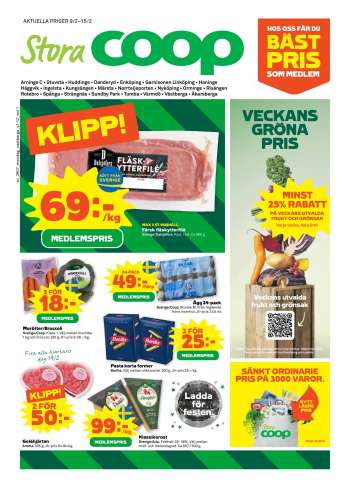Stora Coop reklamblad - 9/2 2026 - 15/2 2026.