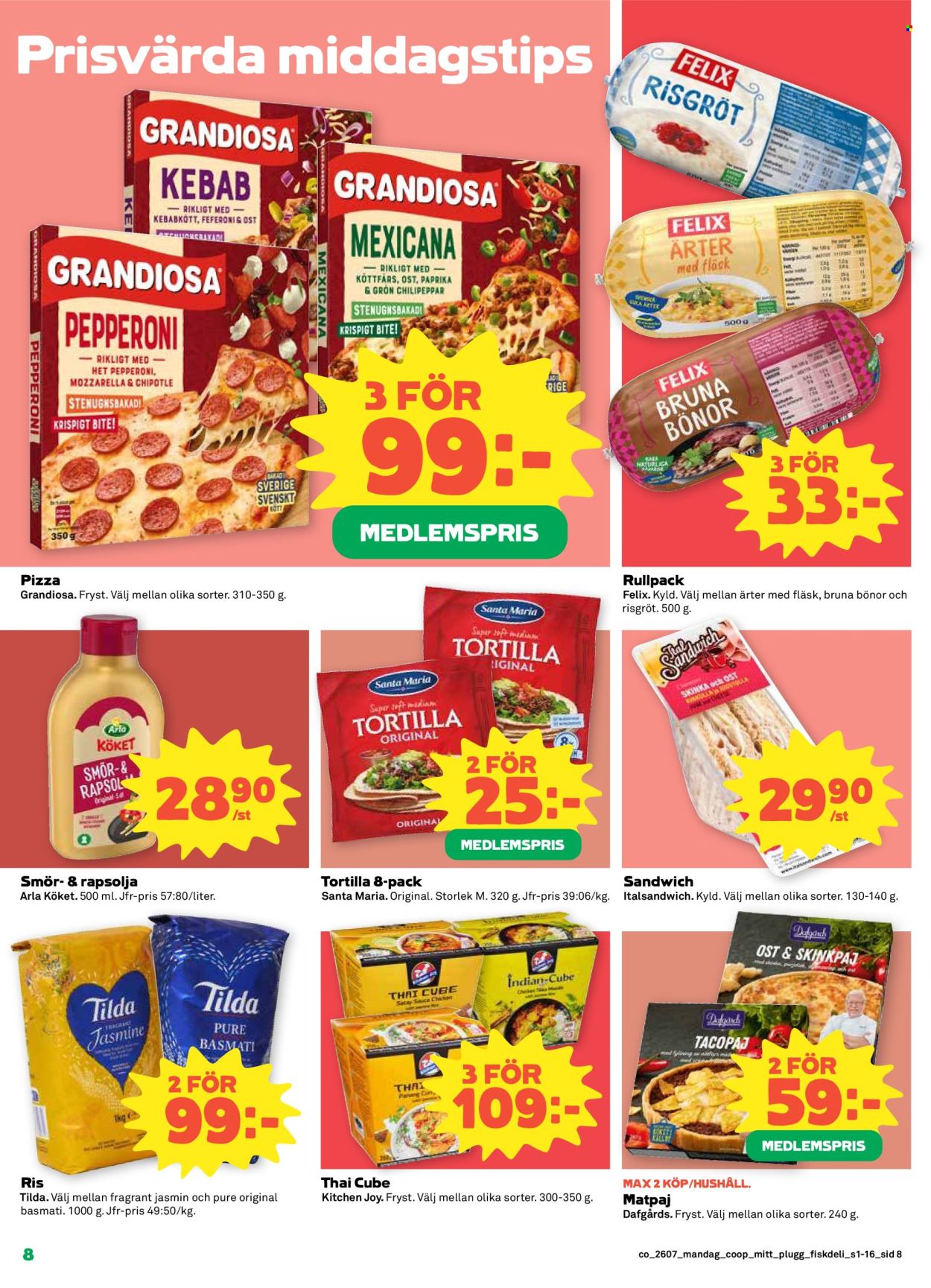 Coop reklamblad - 9/2 2026 - 15/2 2026. Sida 8