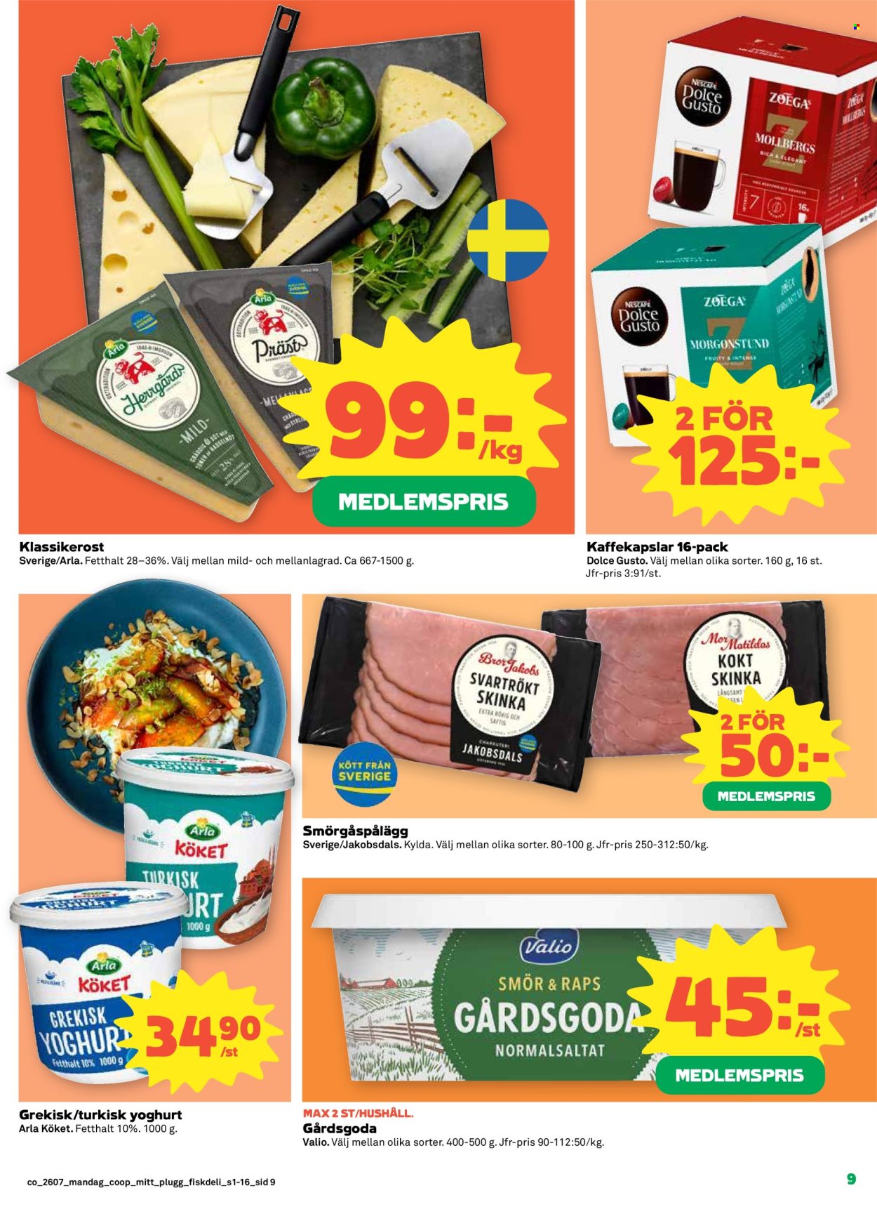 Coop reklamblad - 9/2 2026 - 15/2 2026. Sida 9