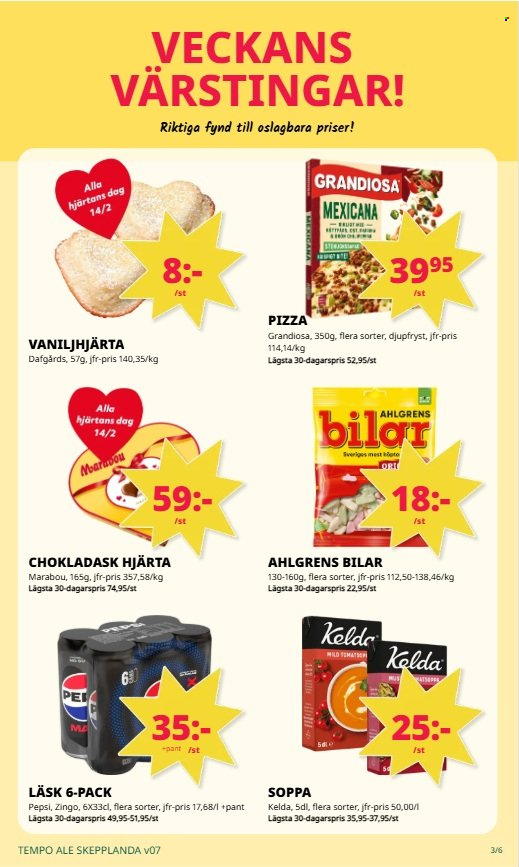 Tempo reklamblad - 9/2 2026 - 15/2 2026. Sida 3