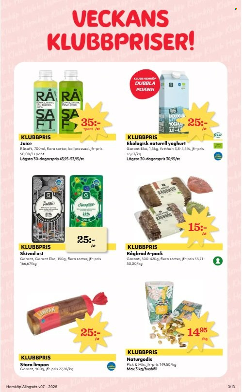 Hemköp reklamblad - 9/2 2026 - 15/2 2026. Sida 3