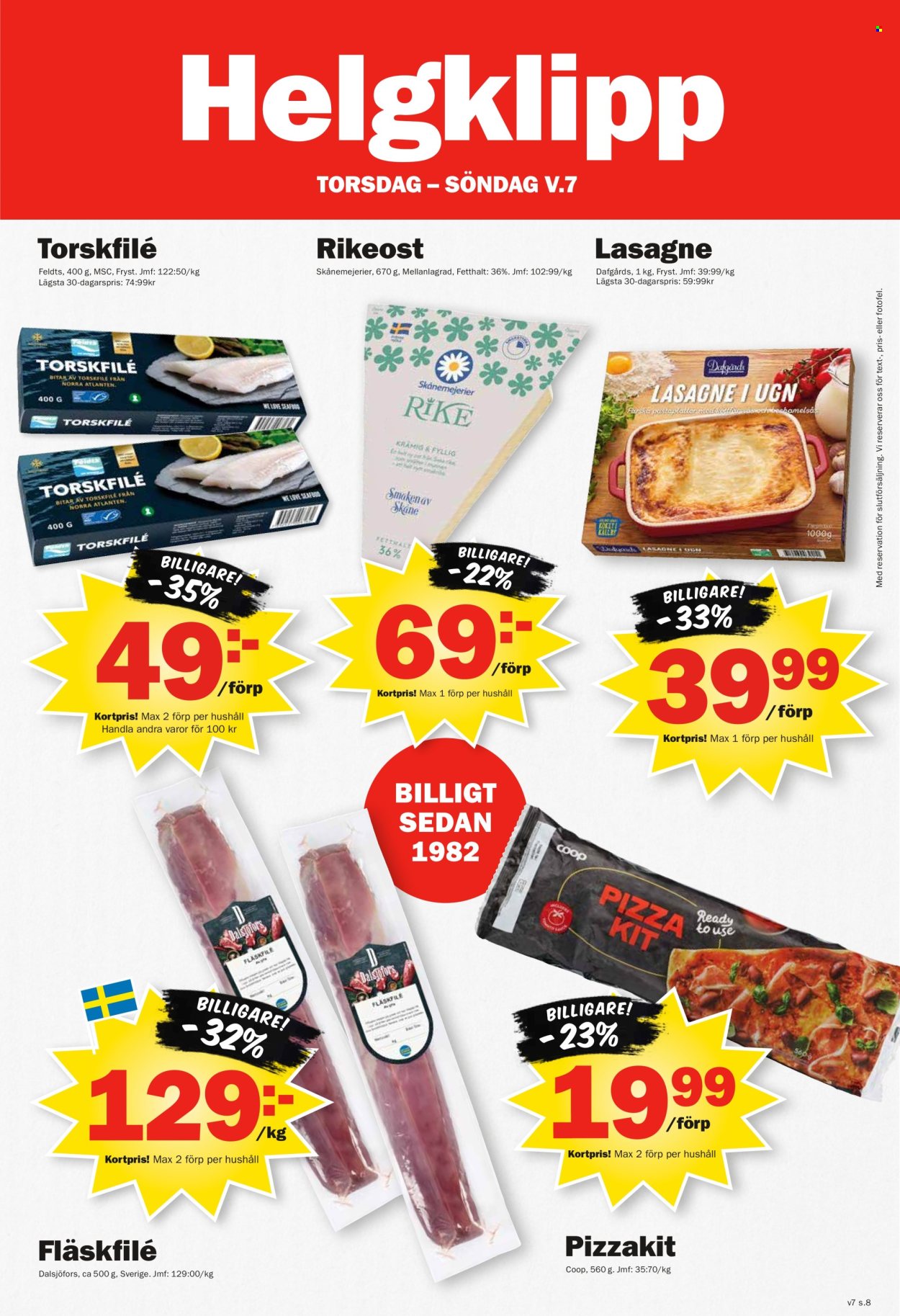 Pekås reklamblad - 9/2 2026 - 15/2 2026. Sida 8