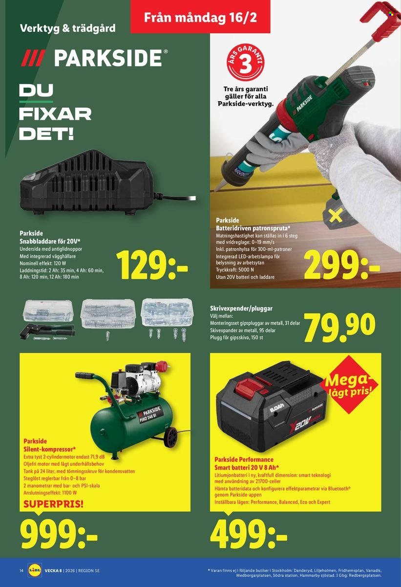 Lidl reklamblad - 16/2 2026 - 22/2 2026. Sida 16