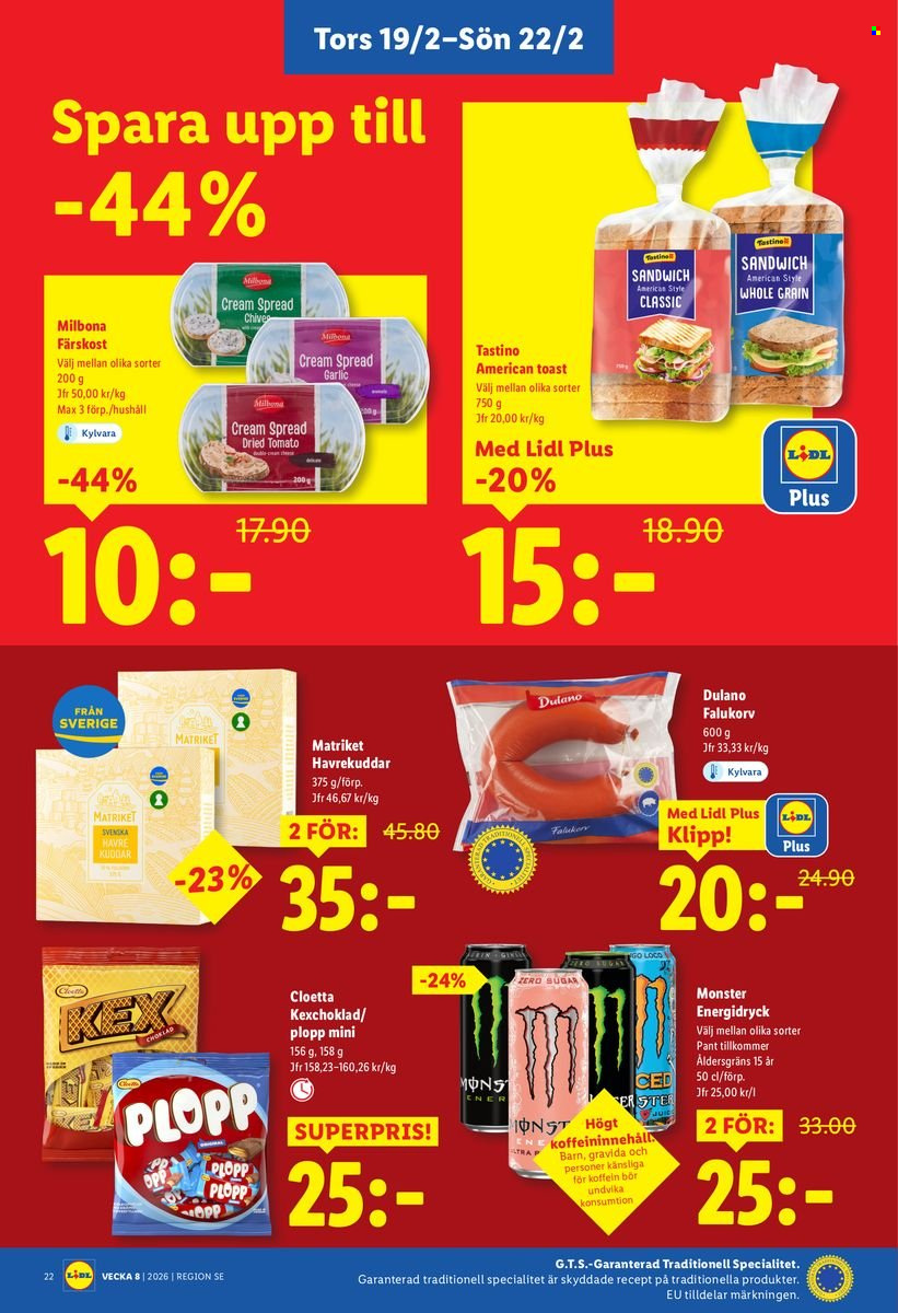 Lidl reklamblad - 16/2 2026 - 22/2 2026. Sida 26