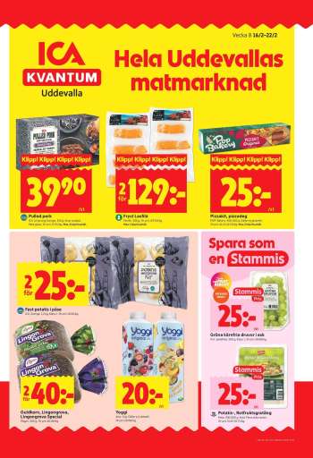 ICA reklamblad - 16/2 2026 - 22/2 2026.