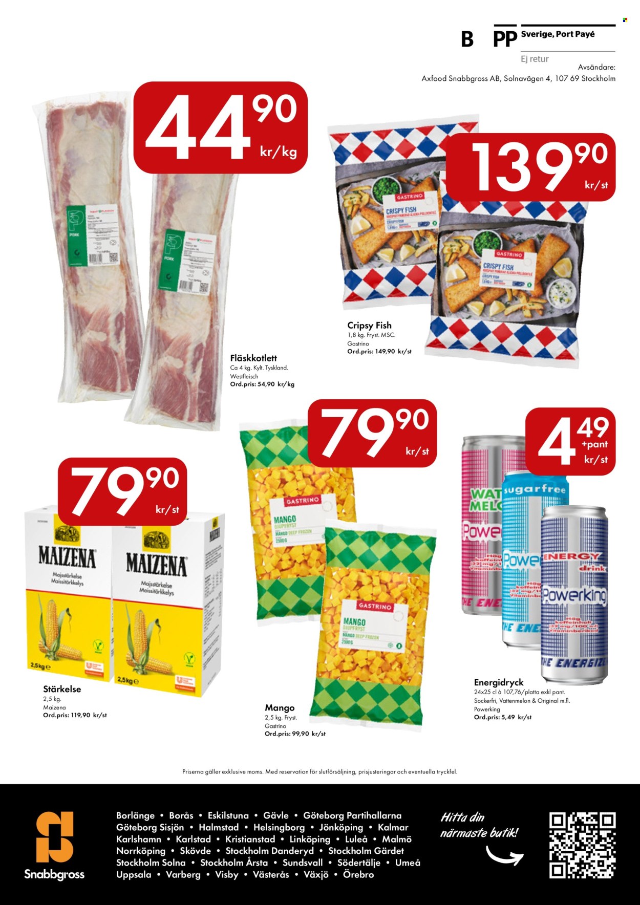 Snabbgross reklamblad - 23/2 2026 - 8/3 2026. Sida 16