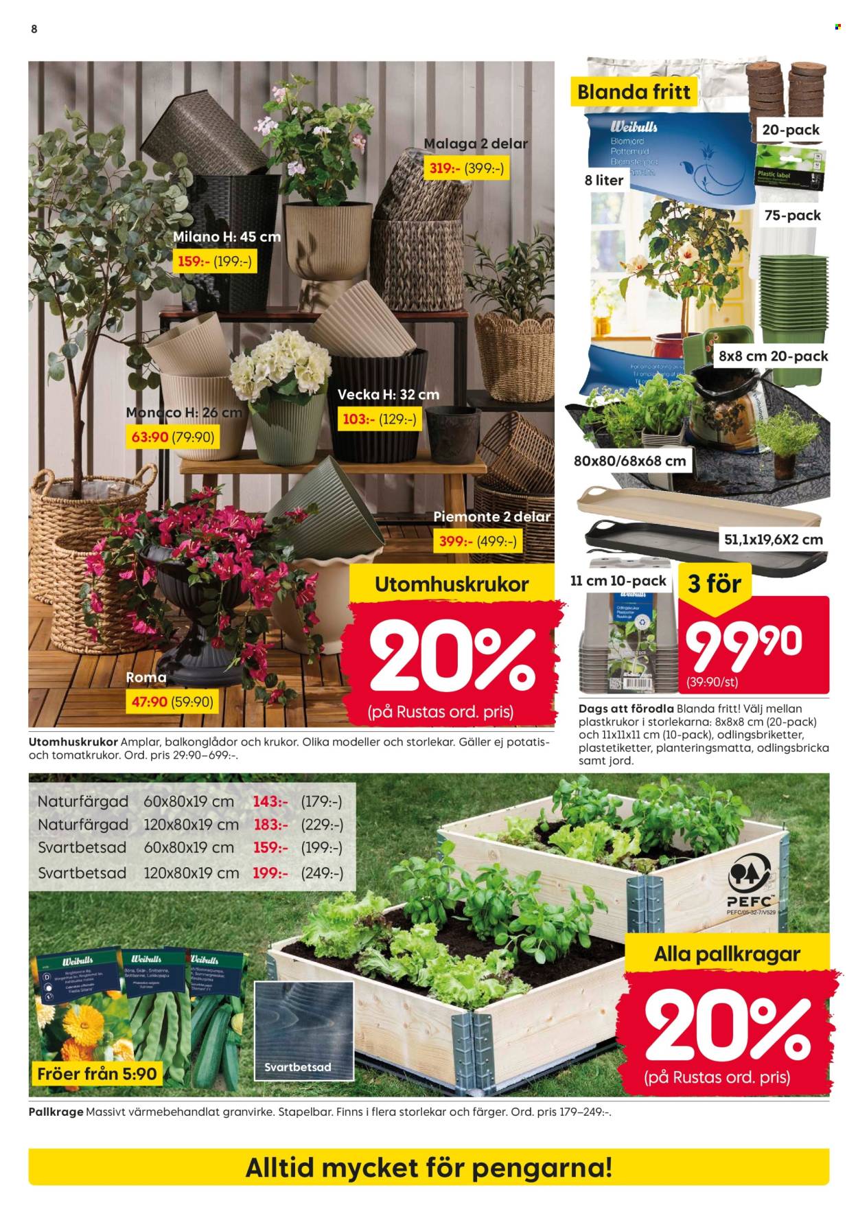 Rusta reklamblad - 23/2 2026 - 1/3 2026. Sida 8