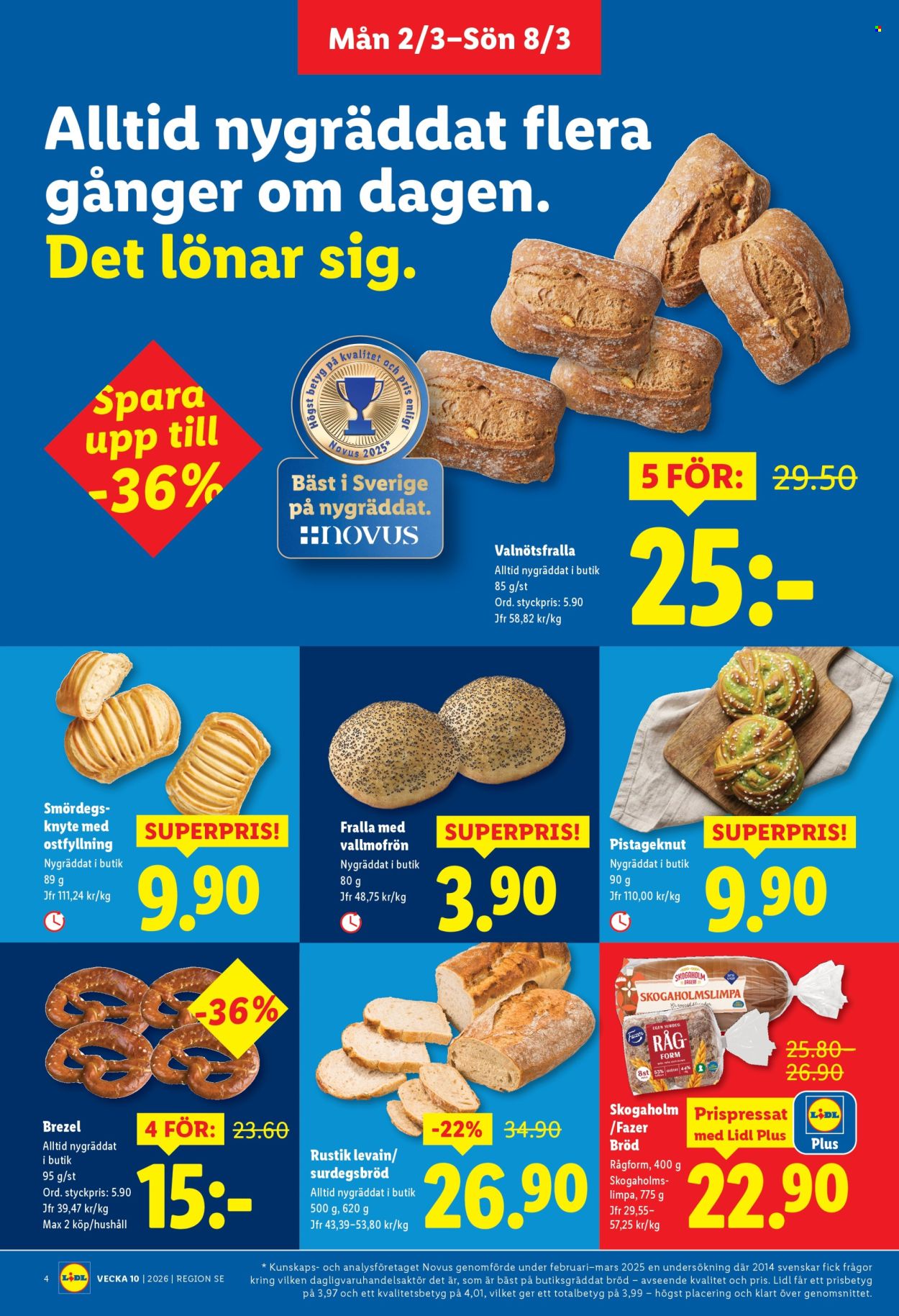 Lidl reklamblad - 2/3 2026 - 8/3 2026. Sida 4