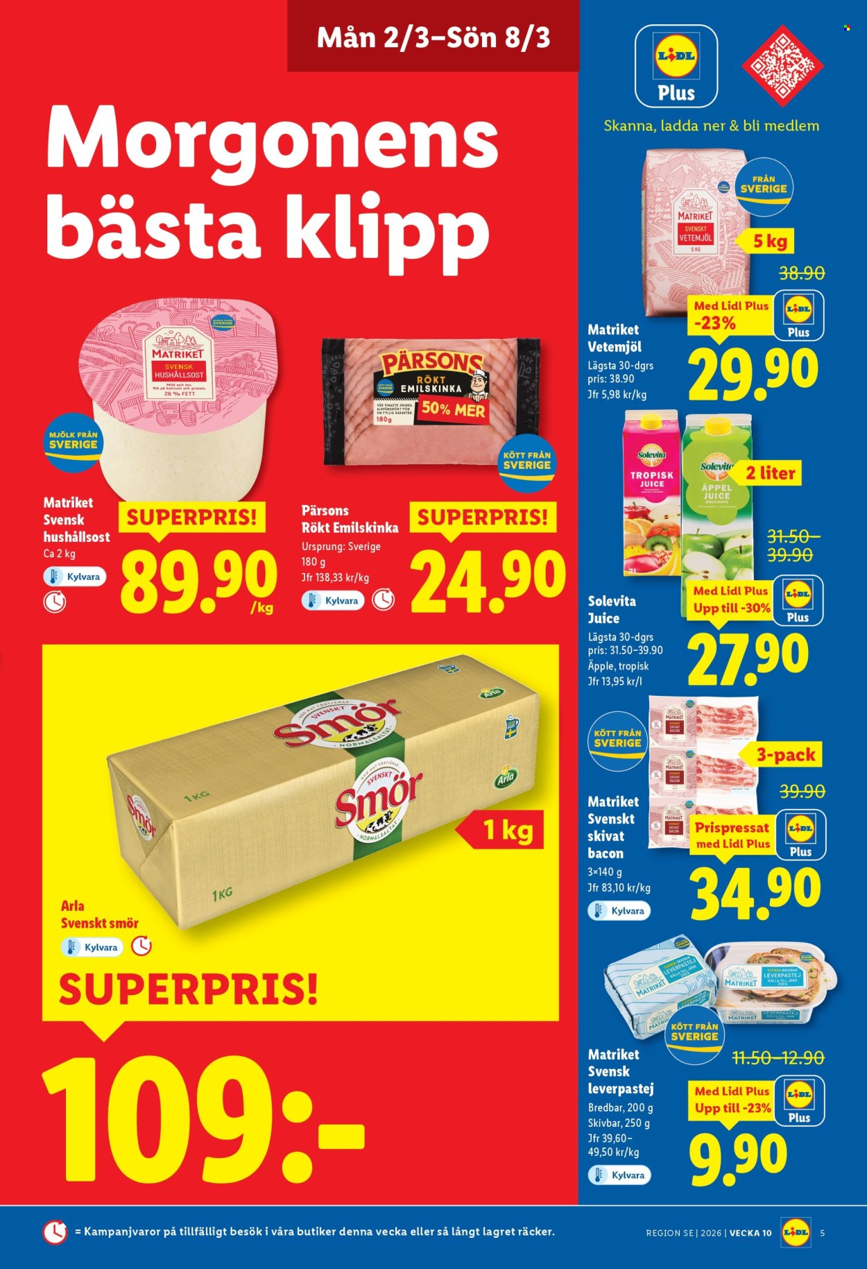 Lidl reklamblad - 2/3 2026 - 8/3 2026. Sida 5