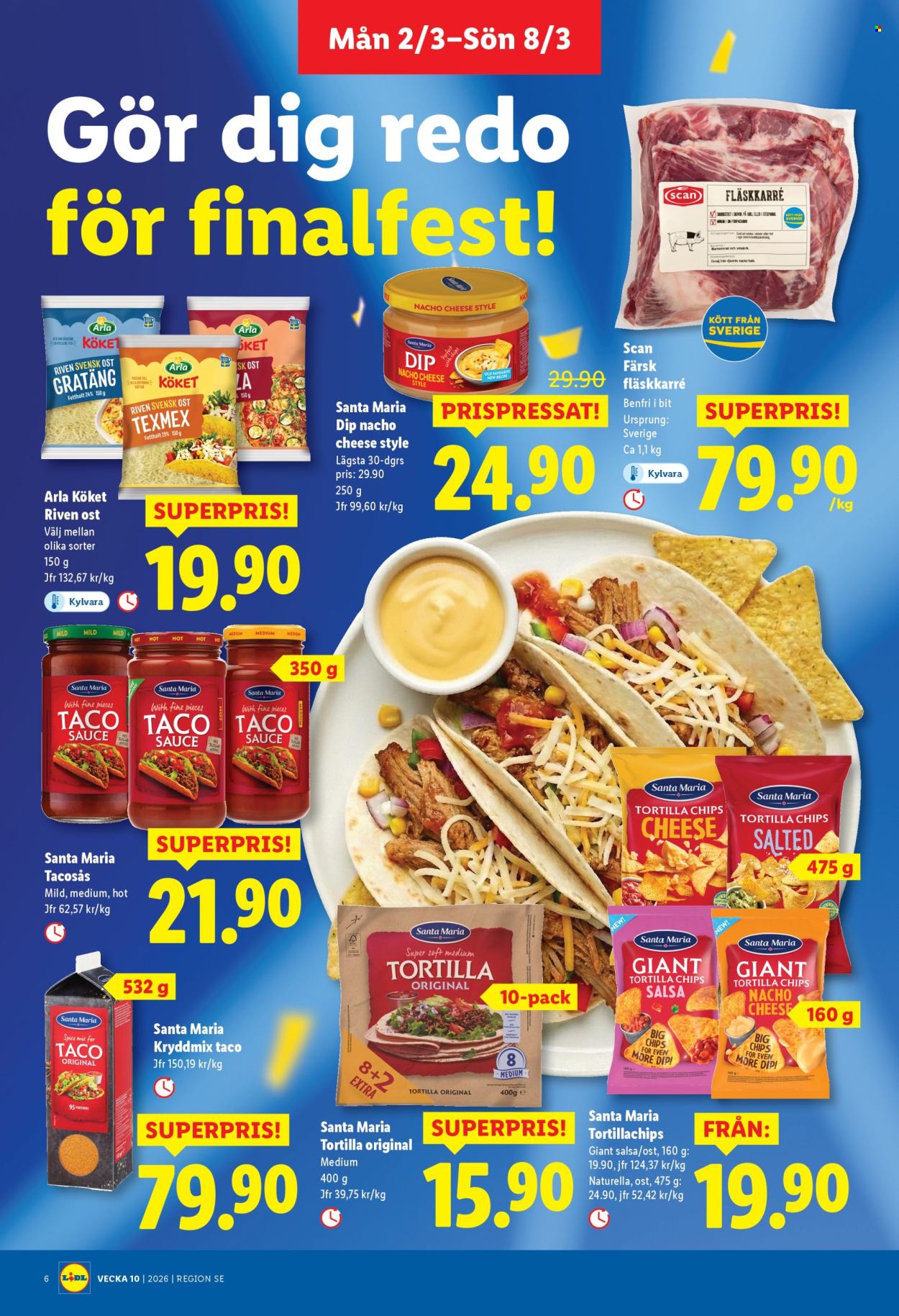 Lidl reklamblad - 2/3 2026 - 8/3 2026. Sida 6