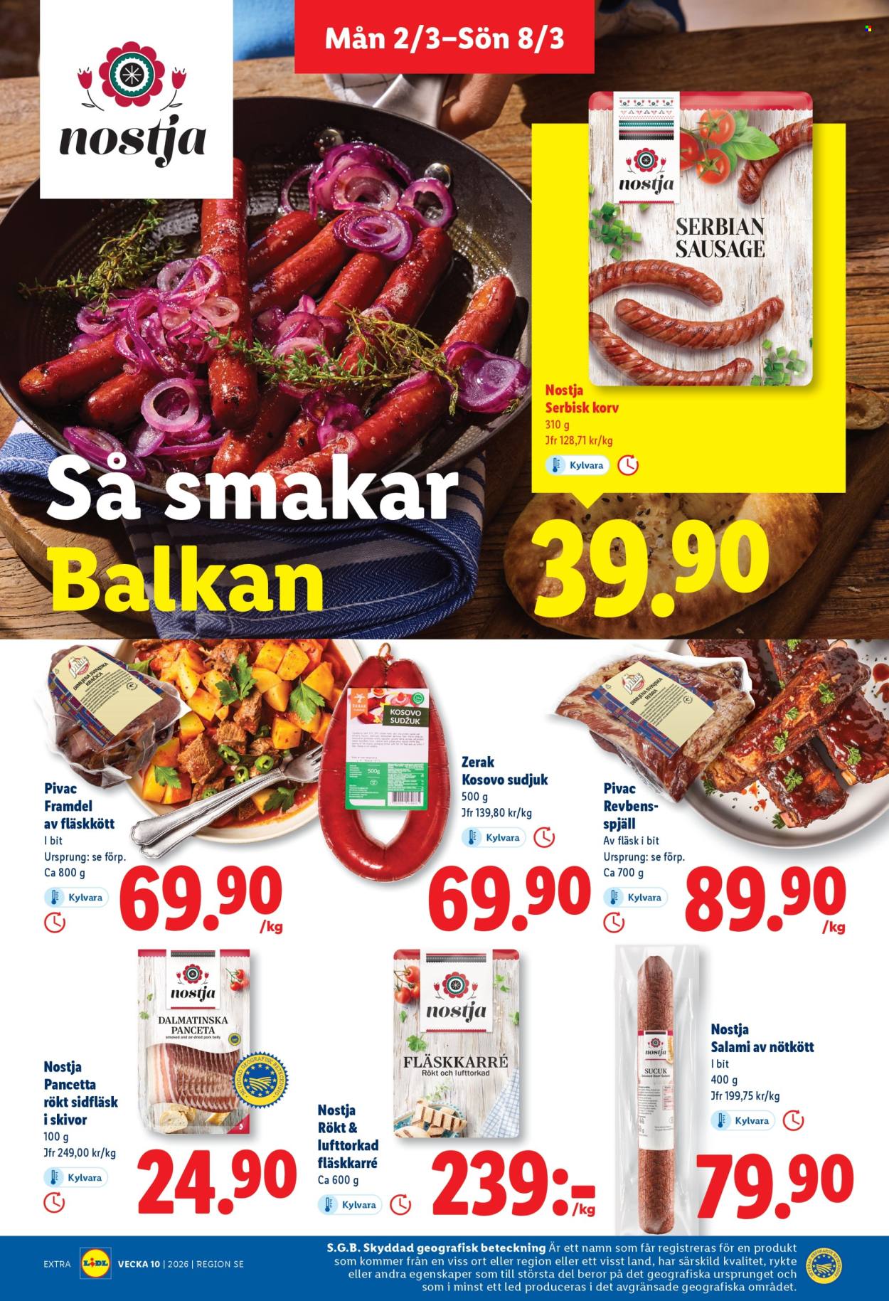 Lidl reklamblad - 2/3 2026 - 8/3 2026. Sida 13