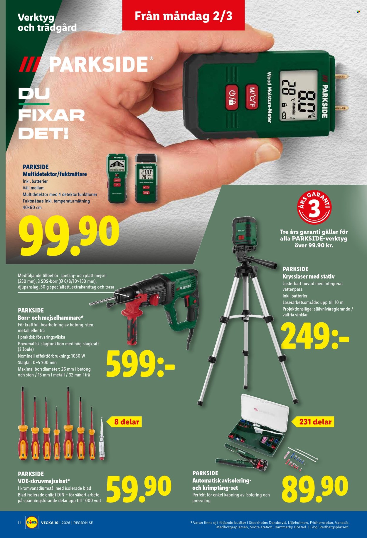 Lidl reklamblad - 2/3 2026 - 8/3 2026. Sida 16