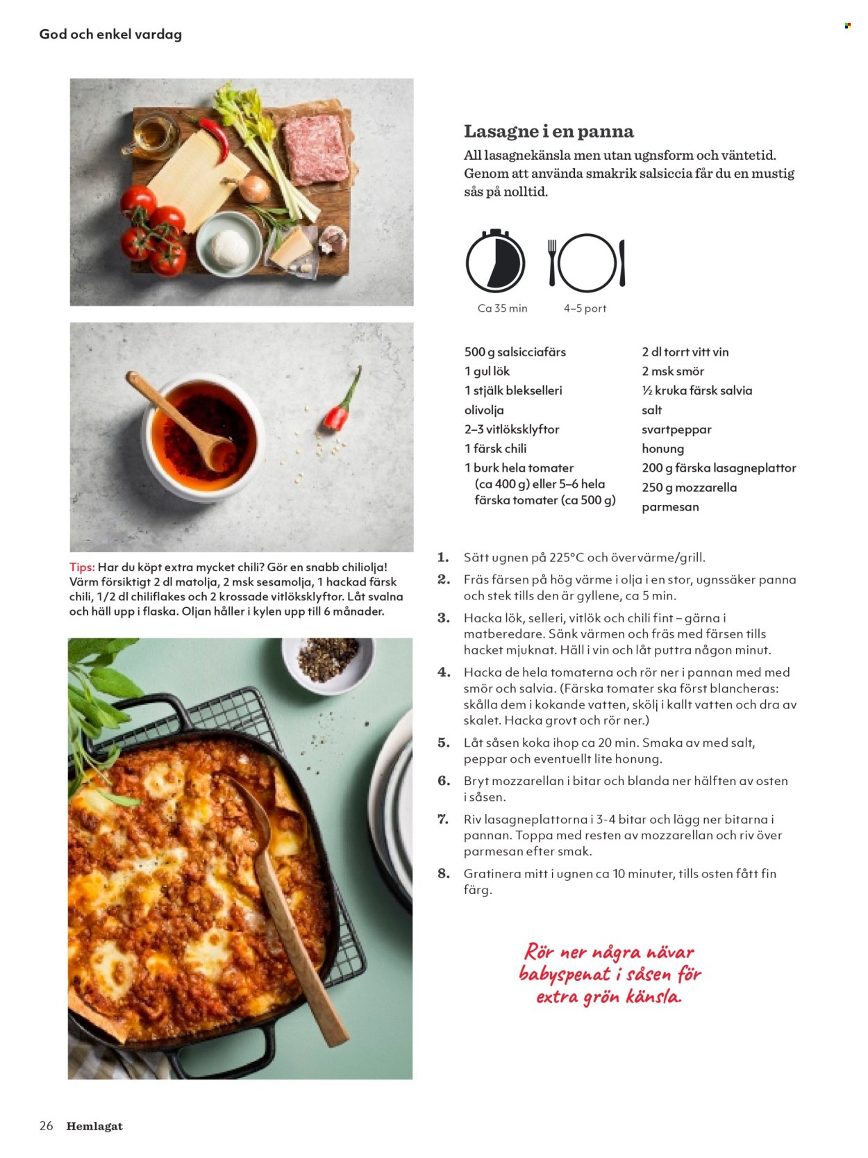 Hemköp reklamblad. Sida 26