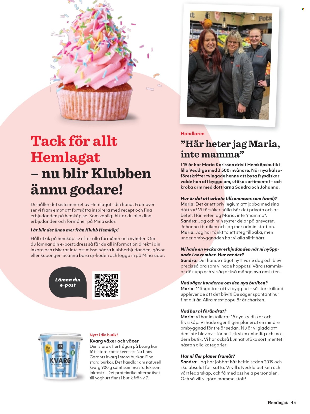 Hemköp reklamblad. Sida 43