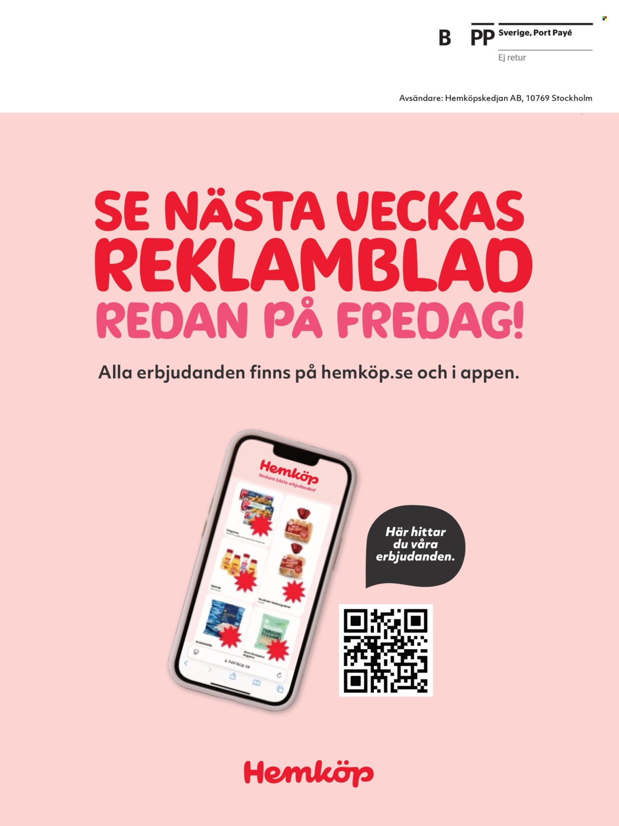Hemköp reklamblad. Sida 44
