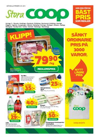 Stora Coop reklamblad - 2/3 2026 - 8/3 2026.