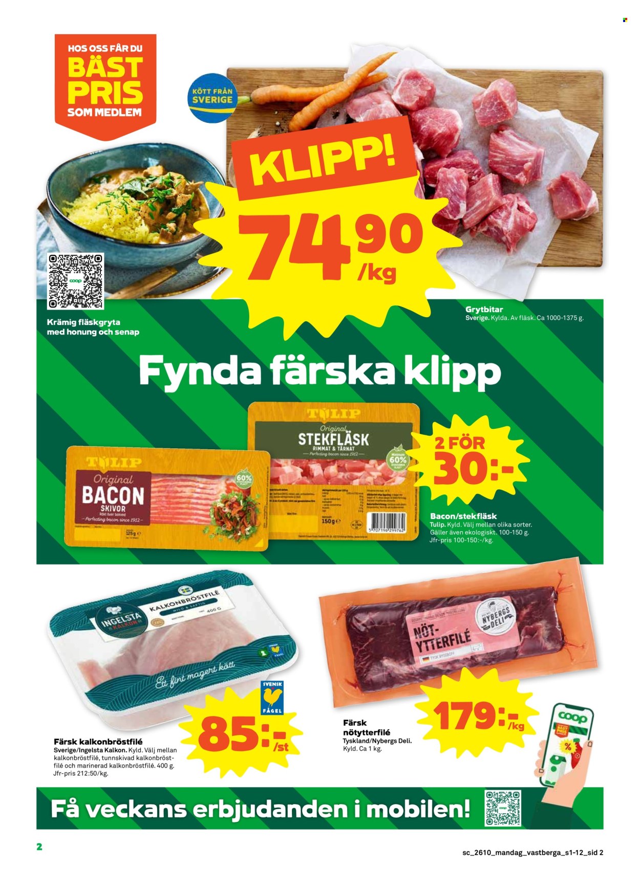 Stora Coop reklamblad - 2/3 2026 - 8/3 2026. Sida 2