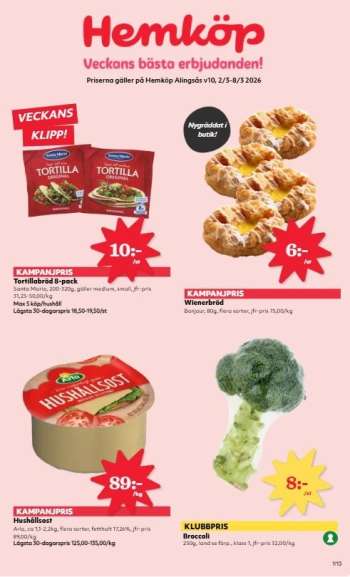 Hemköp reklamblad - 2/3 2026 - 8/3 2026.