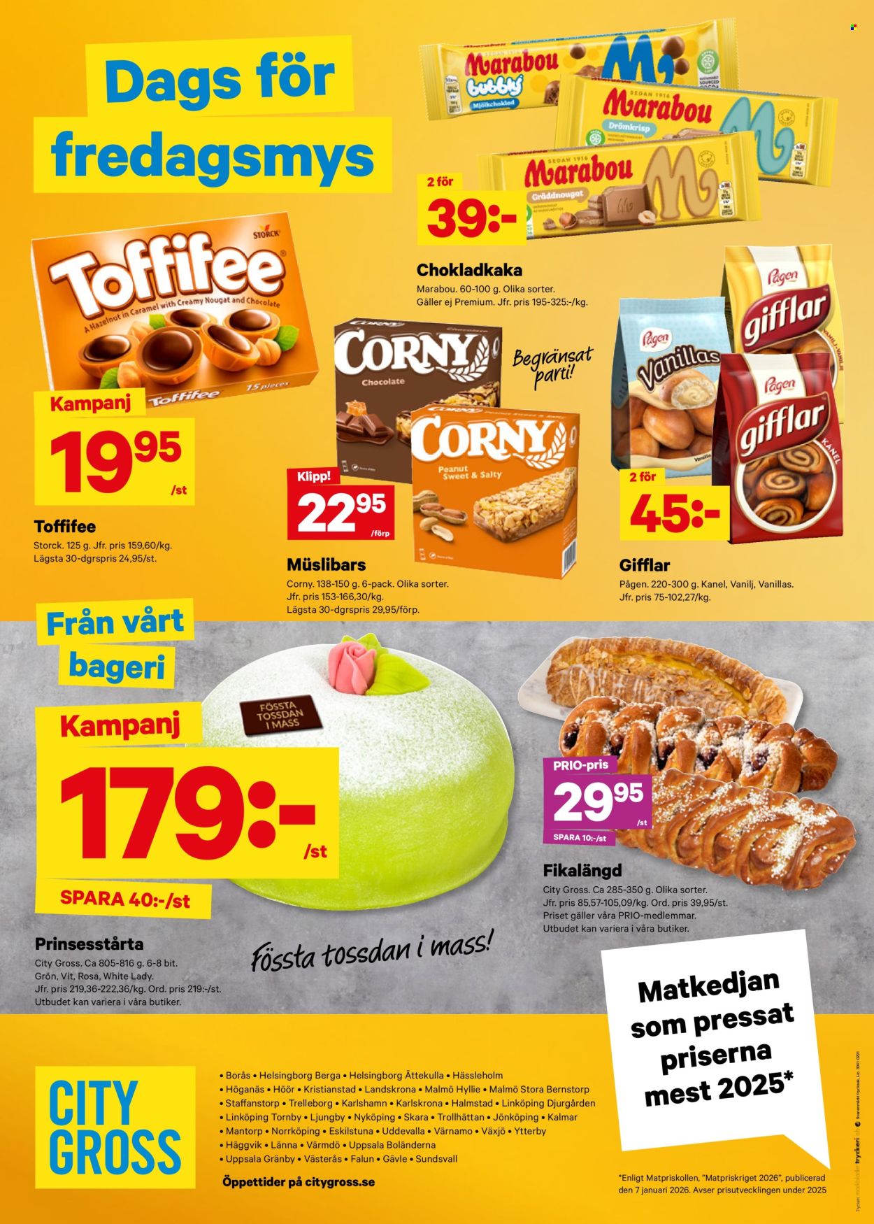 City Gross reklamblad - 2/3 2026 - 8/3 2026. Sida 12