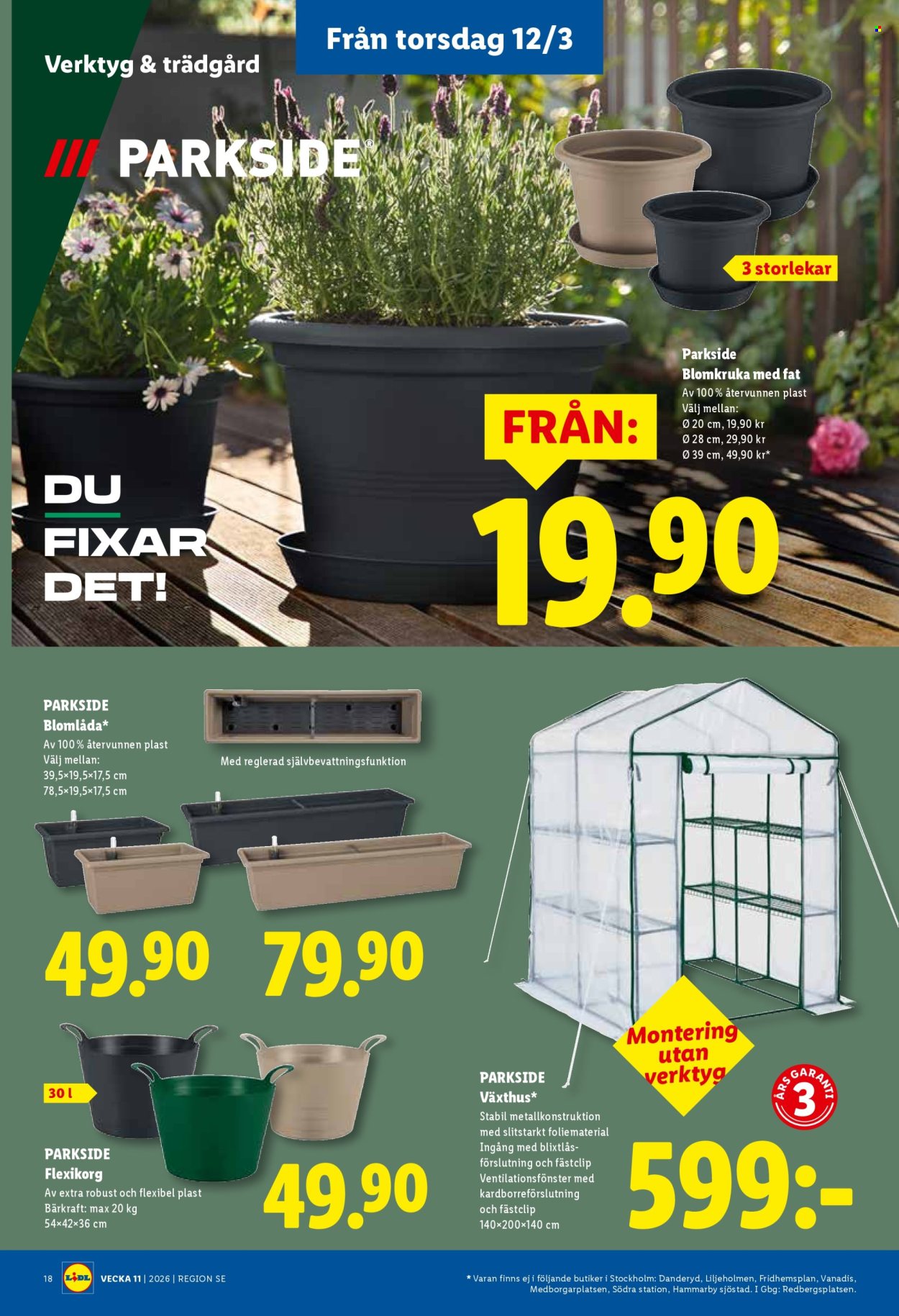 Lidl reklamblad - 9/3 2026 - 15/3 2026. Sida 20