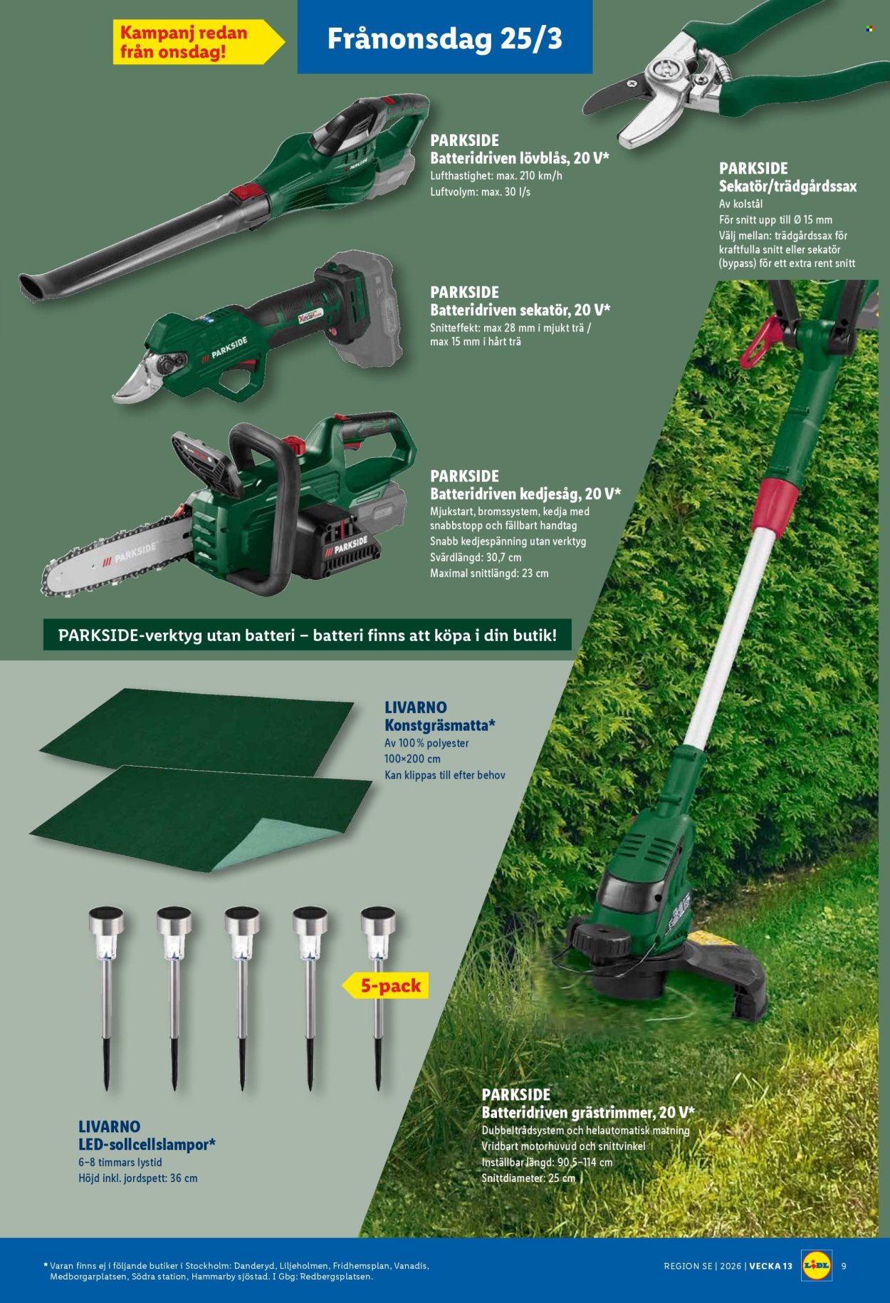Lidl reklamblad - 2/3 2026 - 13/4 2026. Sida 9