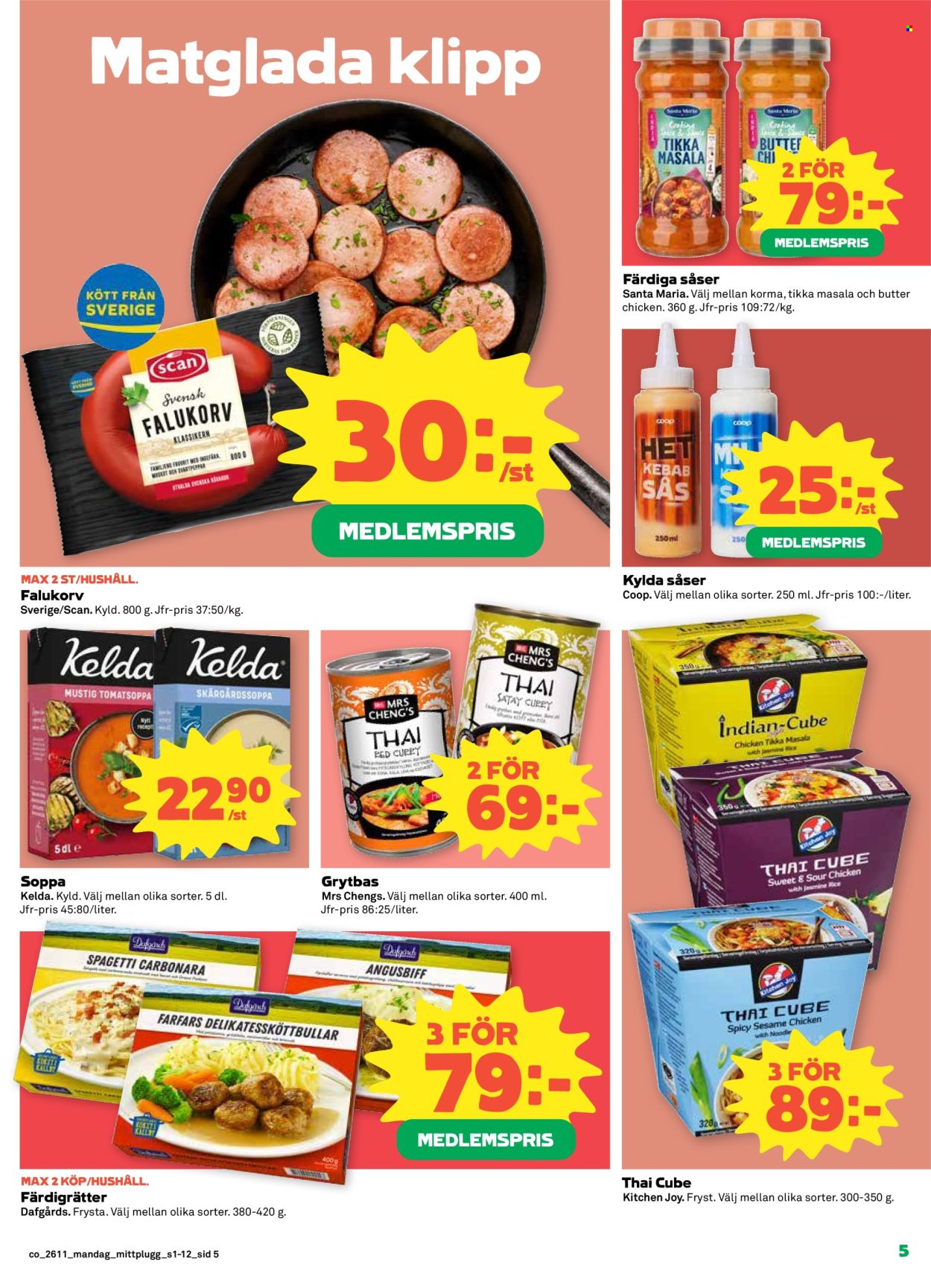 Coop reklamblad - 9/3 2026 - 15/3 2026. Sida 5