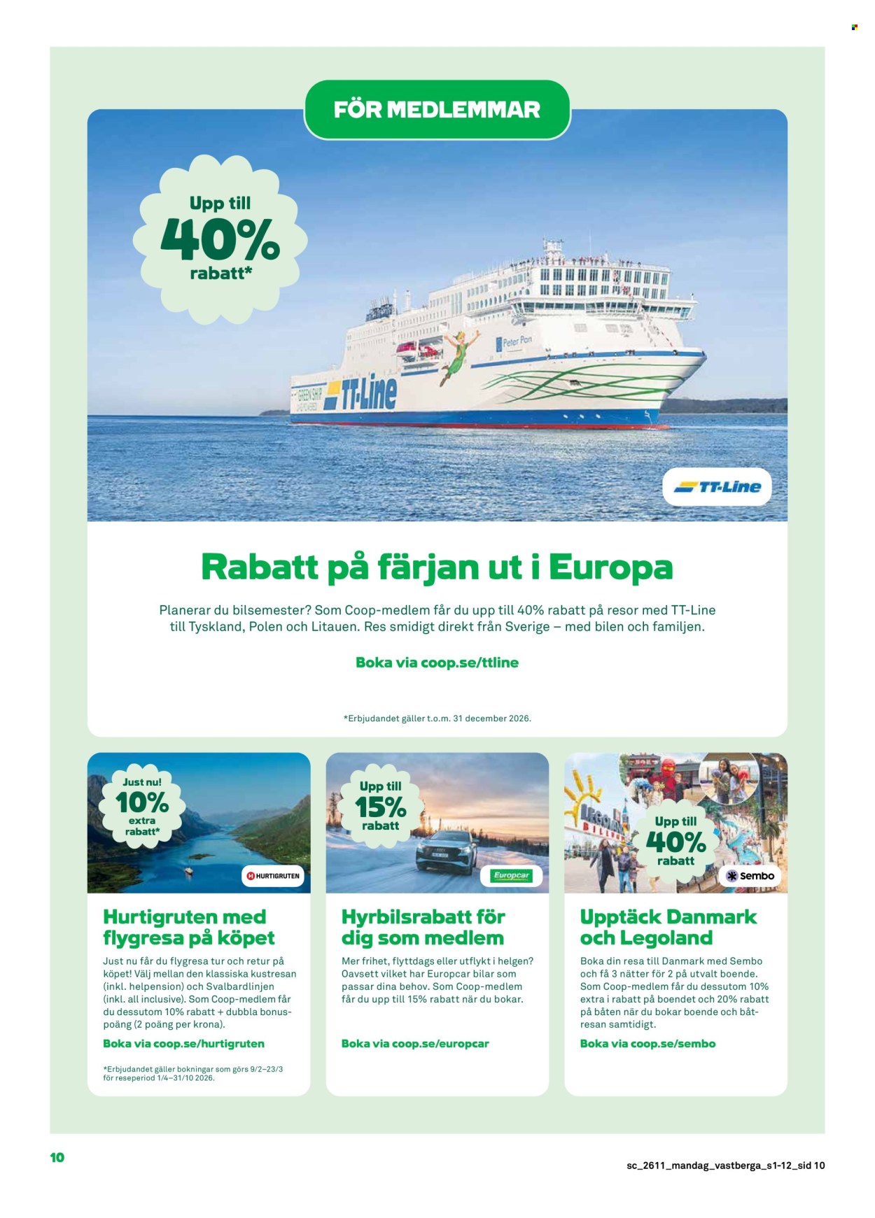 Stora Coop reklamblad - 9/3 2026 - 15/3 2026. Sida 10