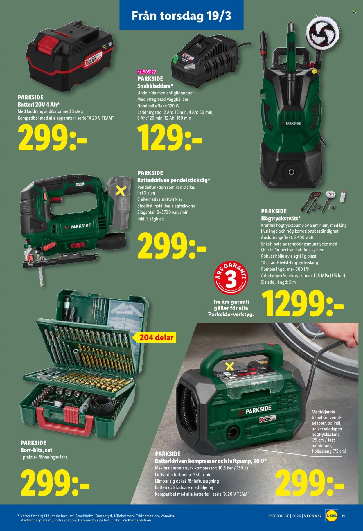 Lidl reklamblad - 16/3 2026 - 22/3 2026. Sida 22