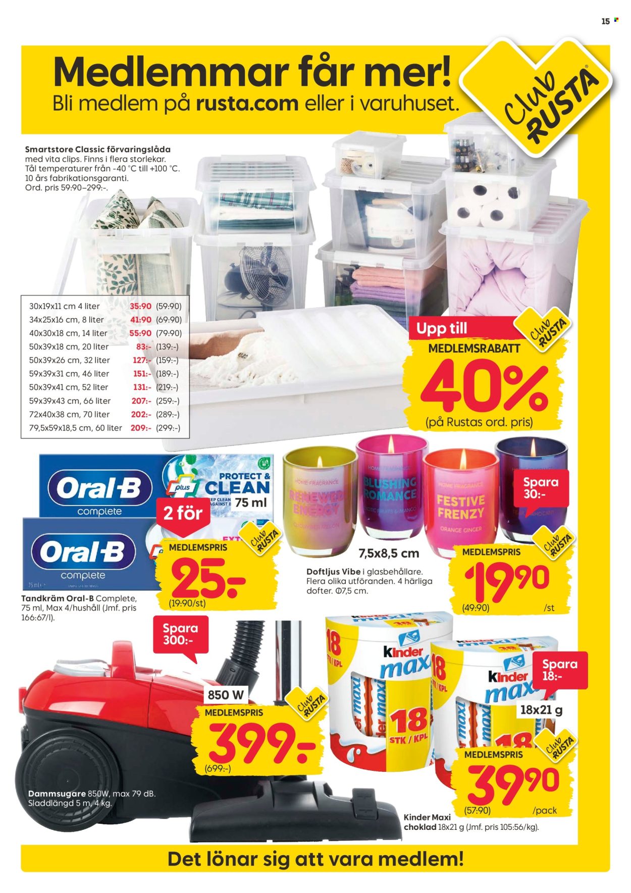 Rusta reklamblad - 9/3 2026 - 15/3 2026. Sida 15