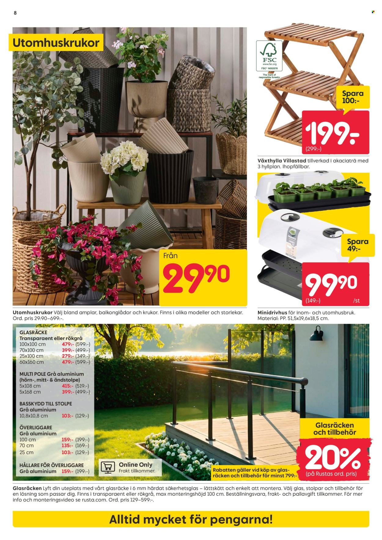 Rusta reklamblad - 9/3 2026 - 15/3 2026. Sida 8